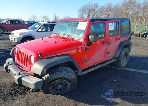 2017 Jeep Wrangler Unlimited Sport 4X4 z USA, uszkodzony, nr VIN 1C4BJWDG1HL737962